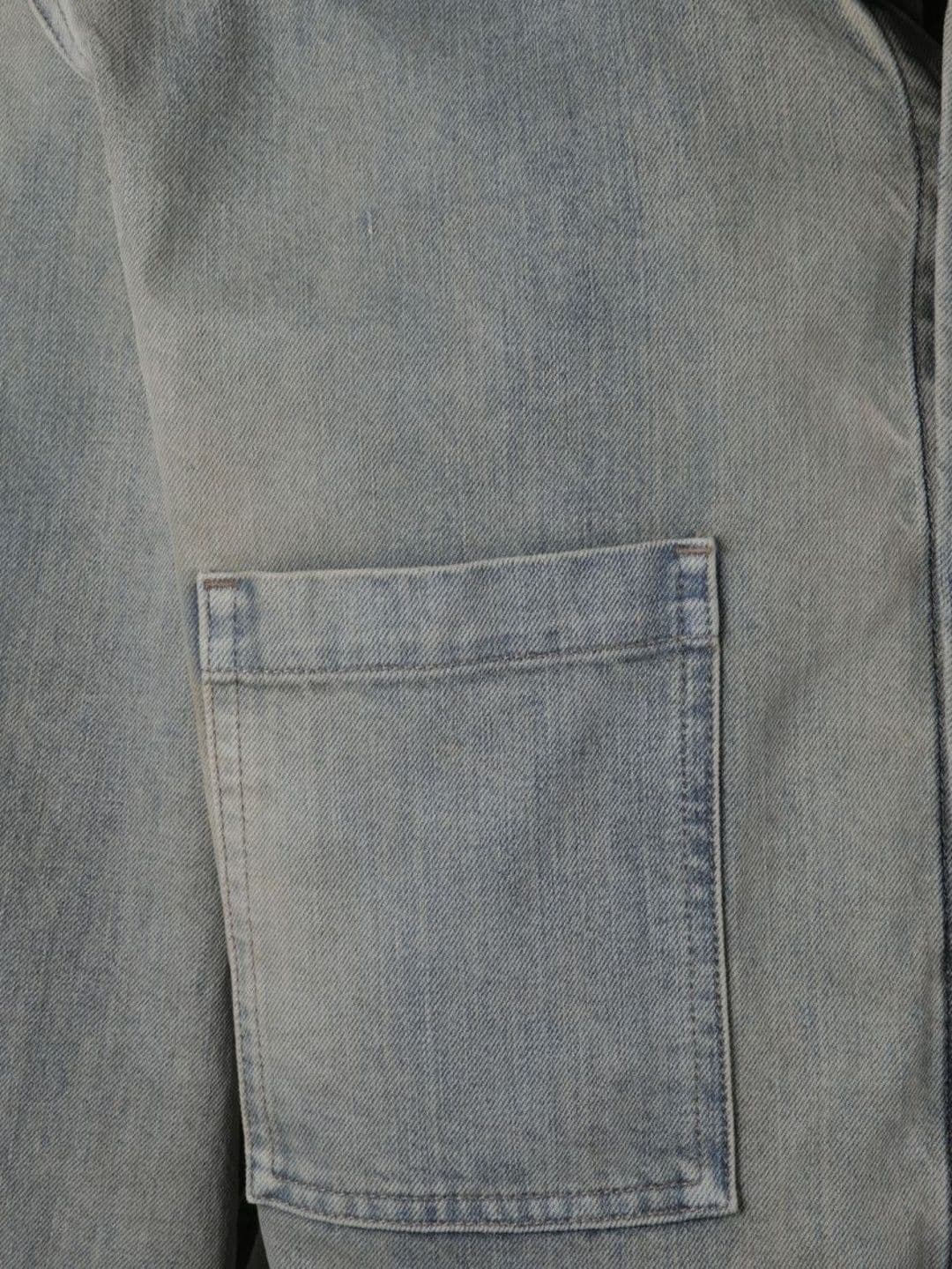 Rick Owens Blue Jumbo Denim Jacket thumbnail 2