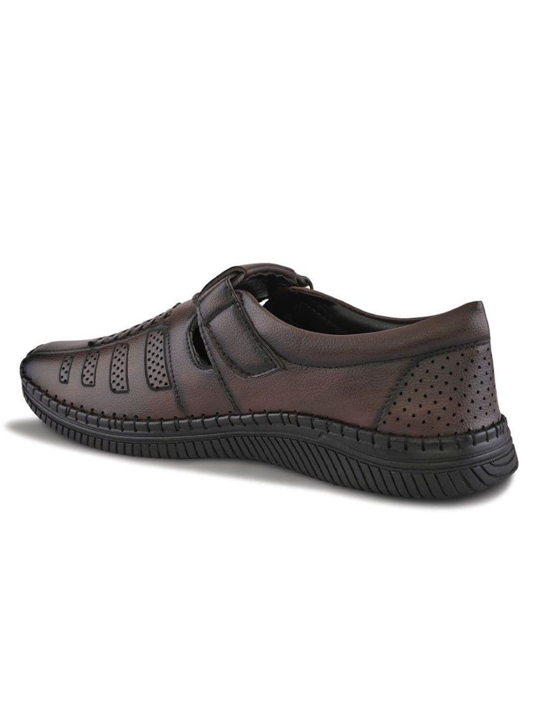 The Roadster Lifestyle Co Men Velcro Fisherman Sandals thumbnail 6