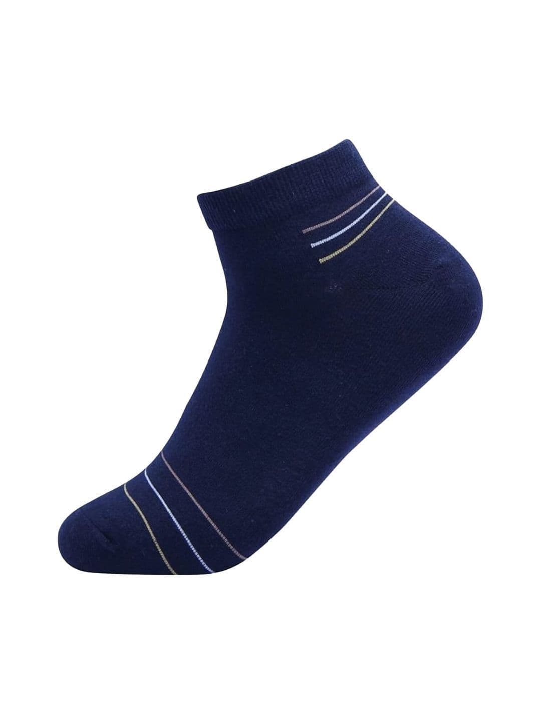 akeet trend Unisex Cotton Assorted Striped Ankle Length Socks thumbnail 3