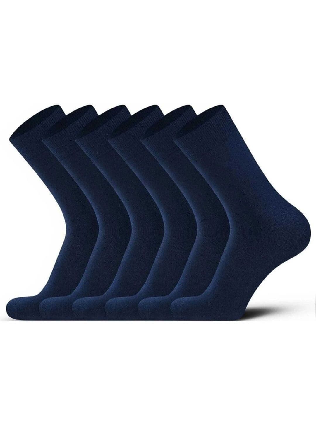 akeet trend Unisex Pack of 6 Cotton Assorted Calf Length Socks - view 1