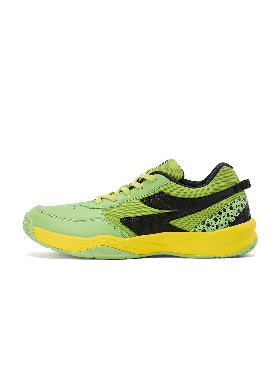 SG Raptor Volt Green-Black All-court shoes best for Badminton, Pickleball & Tennis Shoes thumbnail 2