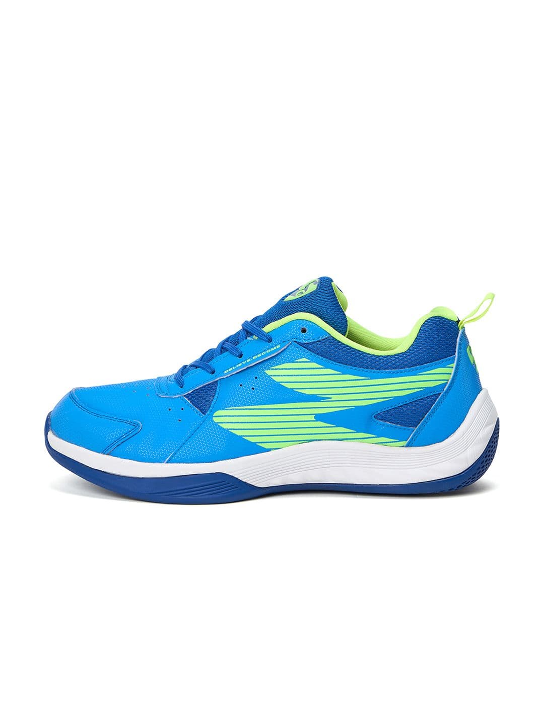 SG Ease Electric Blue-Lime Green All-court shoes best for Badminton & Tennis Shoes thumbnail 7