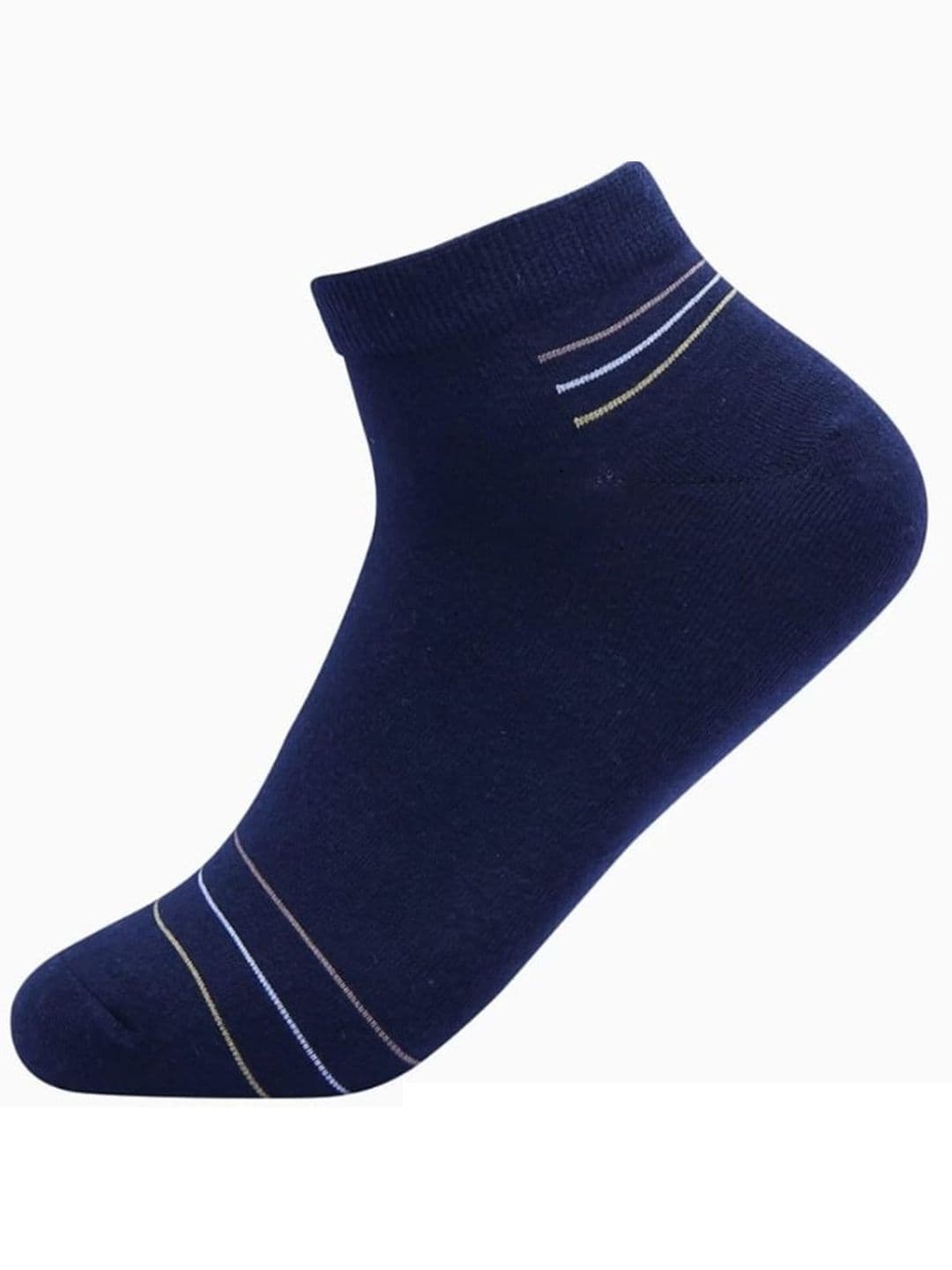 akeet trend Unisex Cotton Assorted Striped Ankle Length Socks thumbnail 2