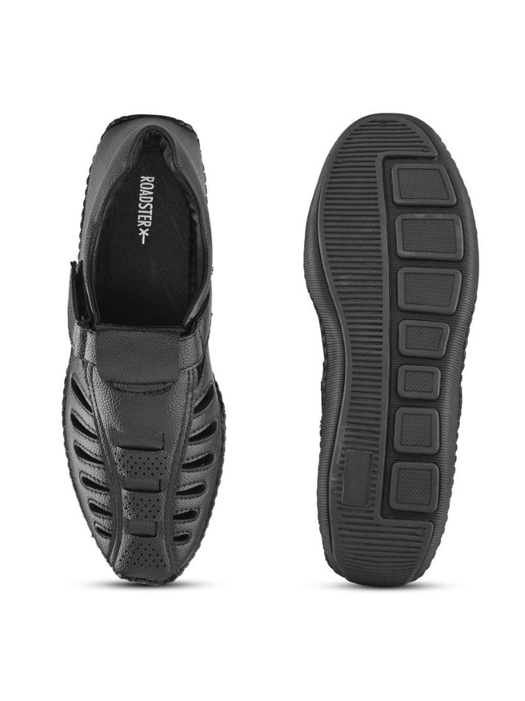 The Roadster Lifestyle Co Men Velcro Shoe-Style Sandals thumbnail 4