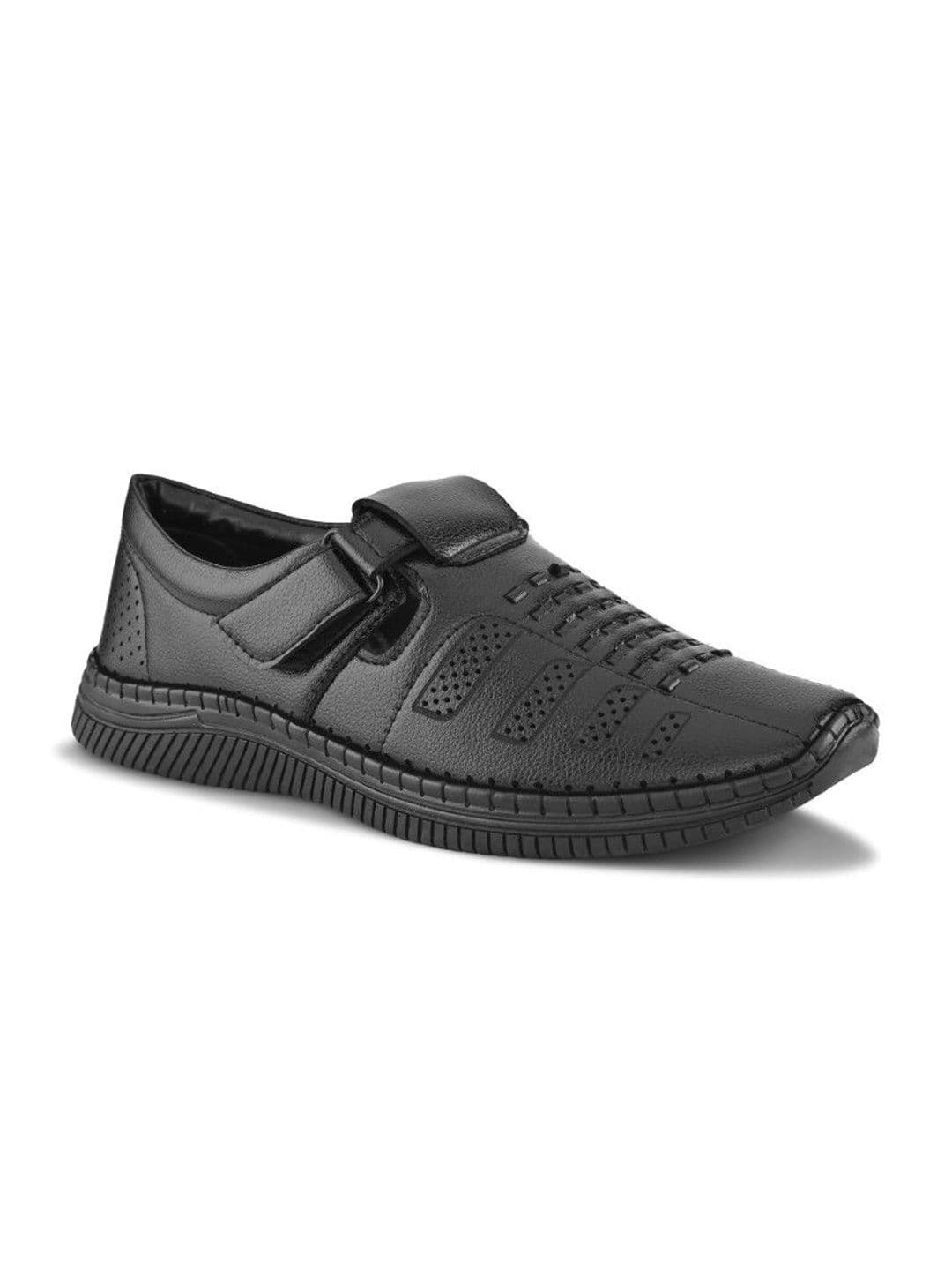 The Roadster Lifestyle Co Men Velcro Fisherman Sandals thumbnail 3