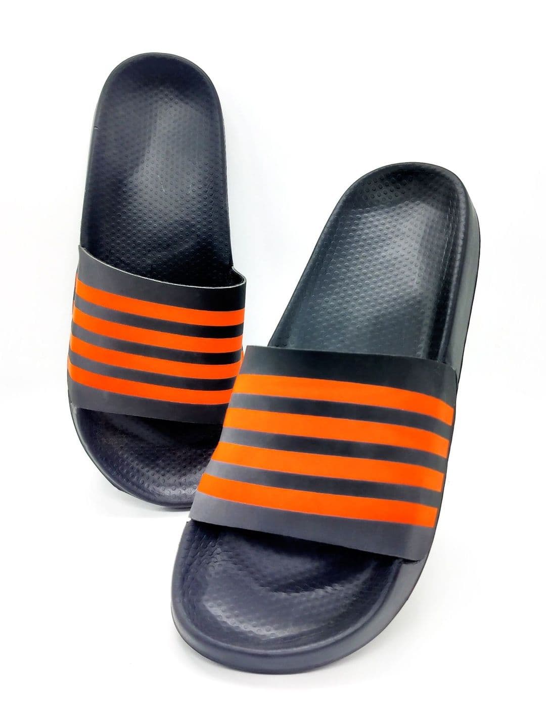 DRACKFOOT Men Striped Sliders thumbnail 5