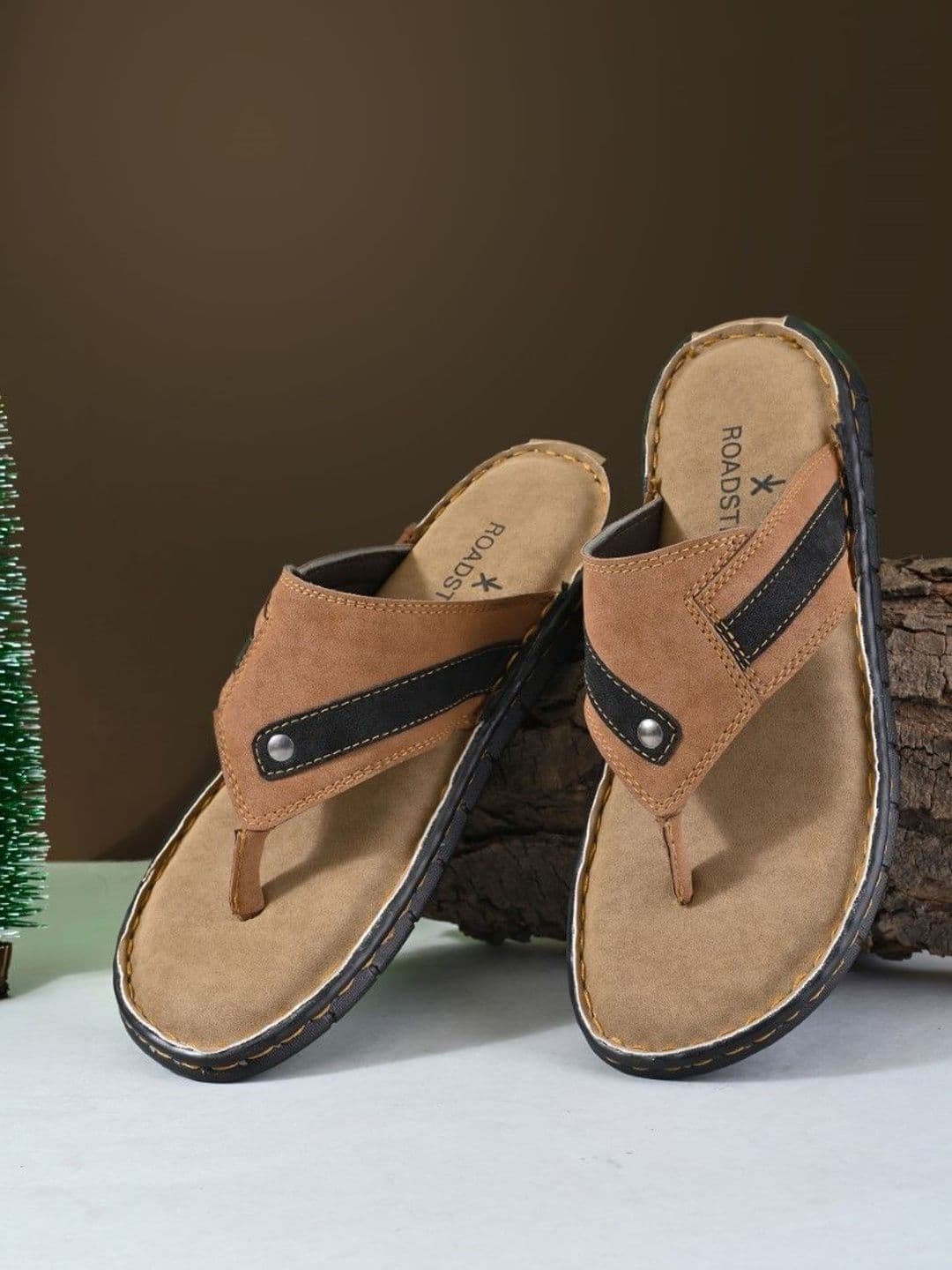 The Roadster Lifestyle Co Men Slip-On Comfort Sandals - view 1