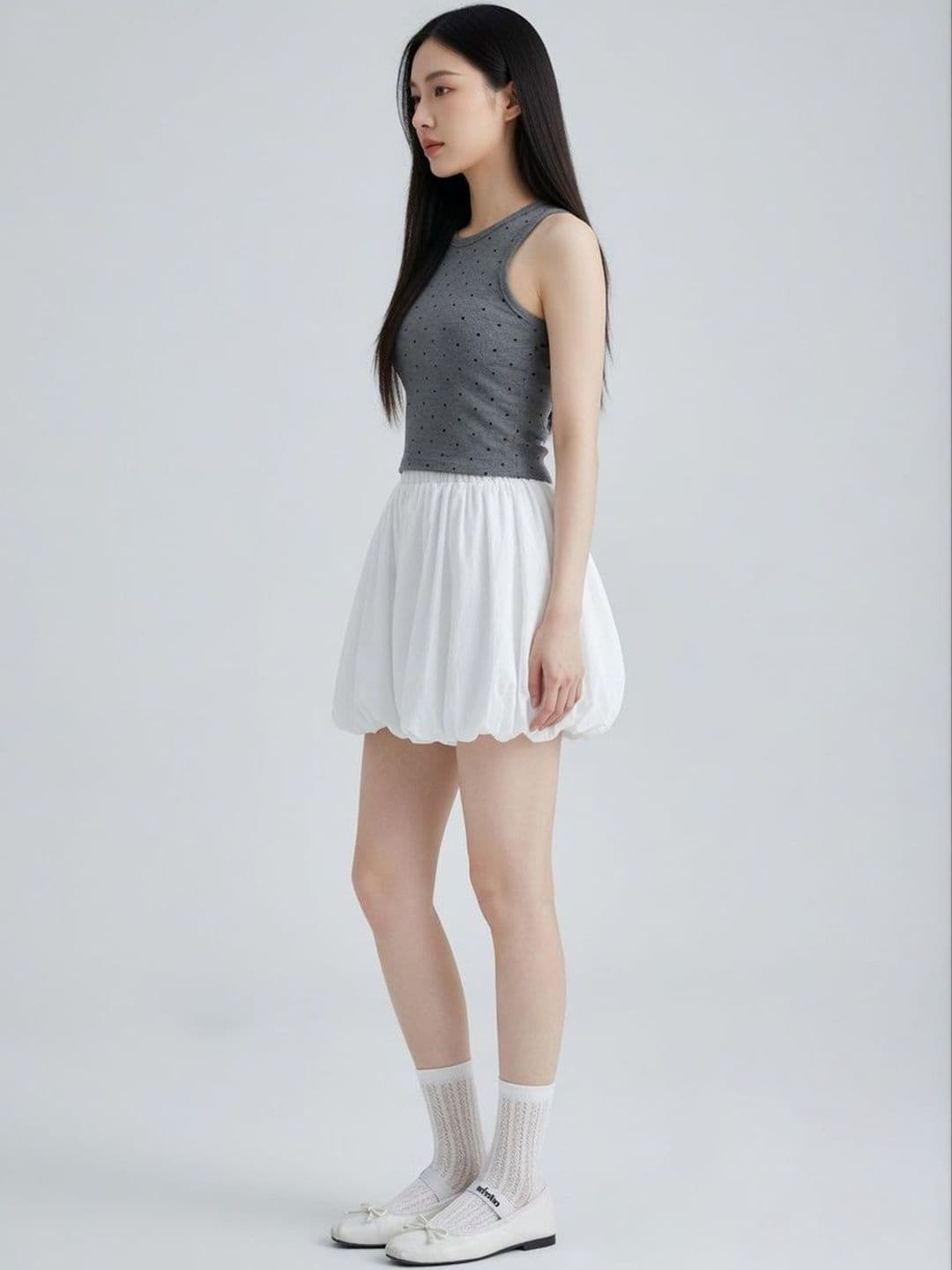 Suo Women Mini Balloon Skirt thumbnail 4