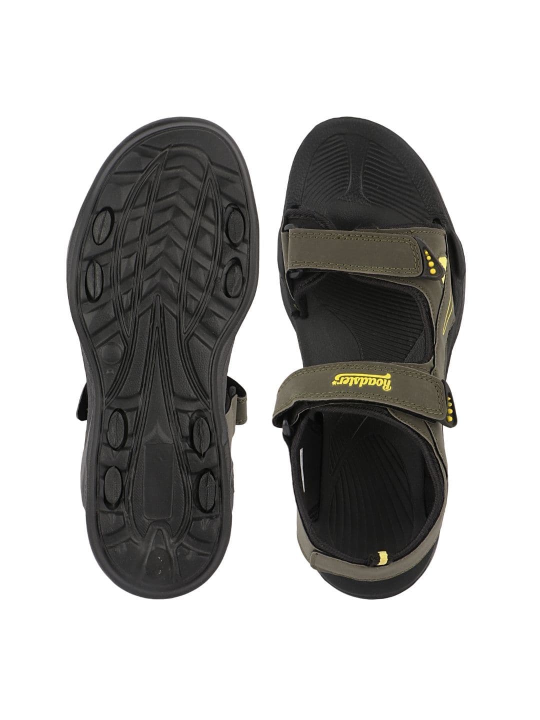 The Roadster Lifestyle Co Men Velcro Sports Sandals thumbnail 4