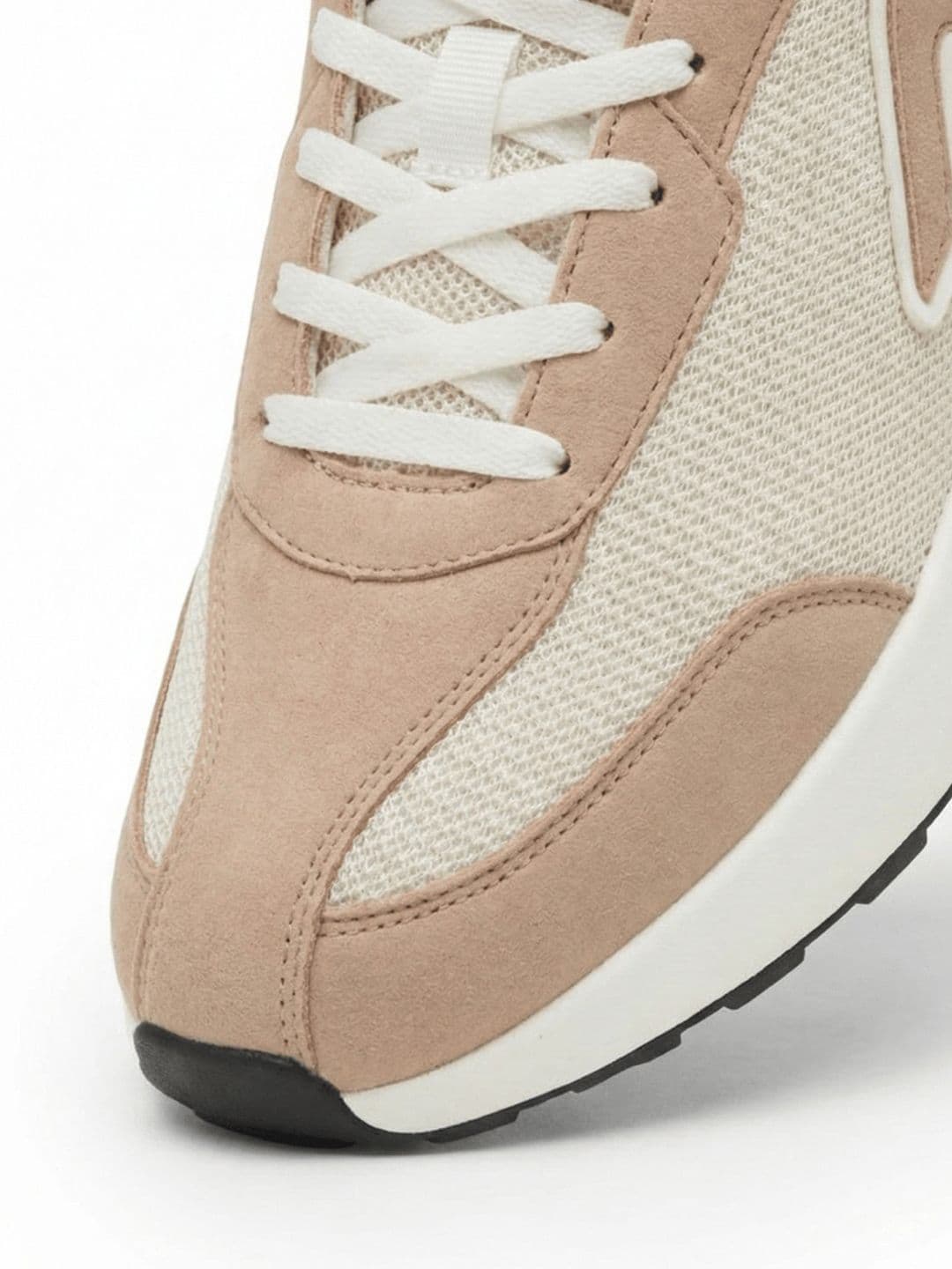 BOLDFIT Men Beige White Trackman Sneakers Shoes thumbnail 3