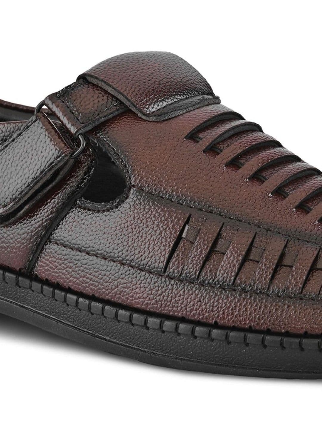 The Roadster Lifestyle Co Men Velcro Fisherman Sandals thumbnail 5