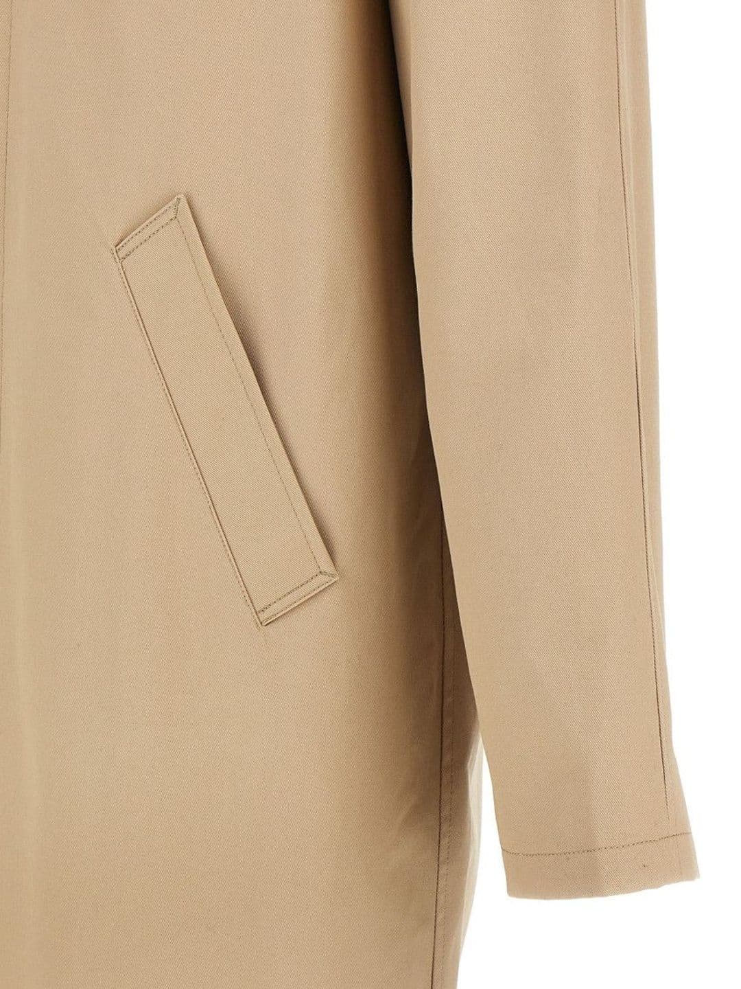 A.P.C. Beige Mac Ville trench coat thumbnail 2