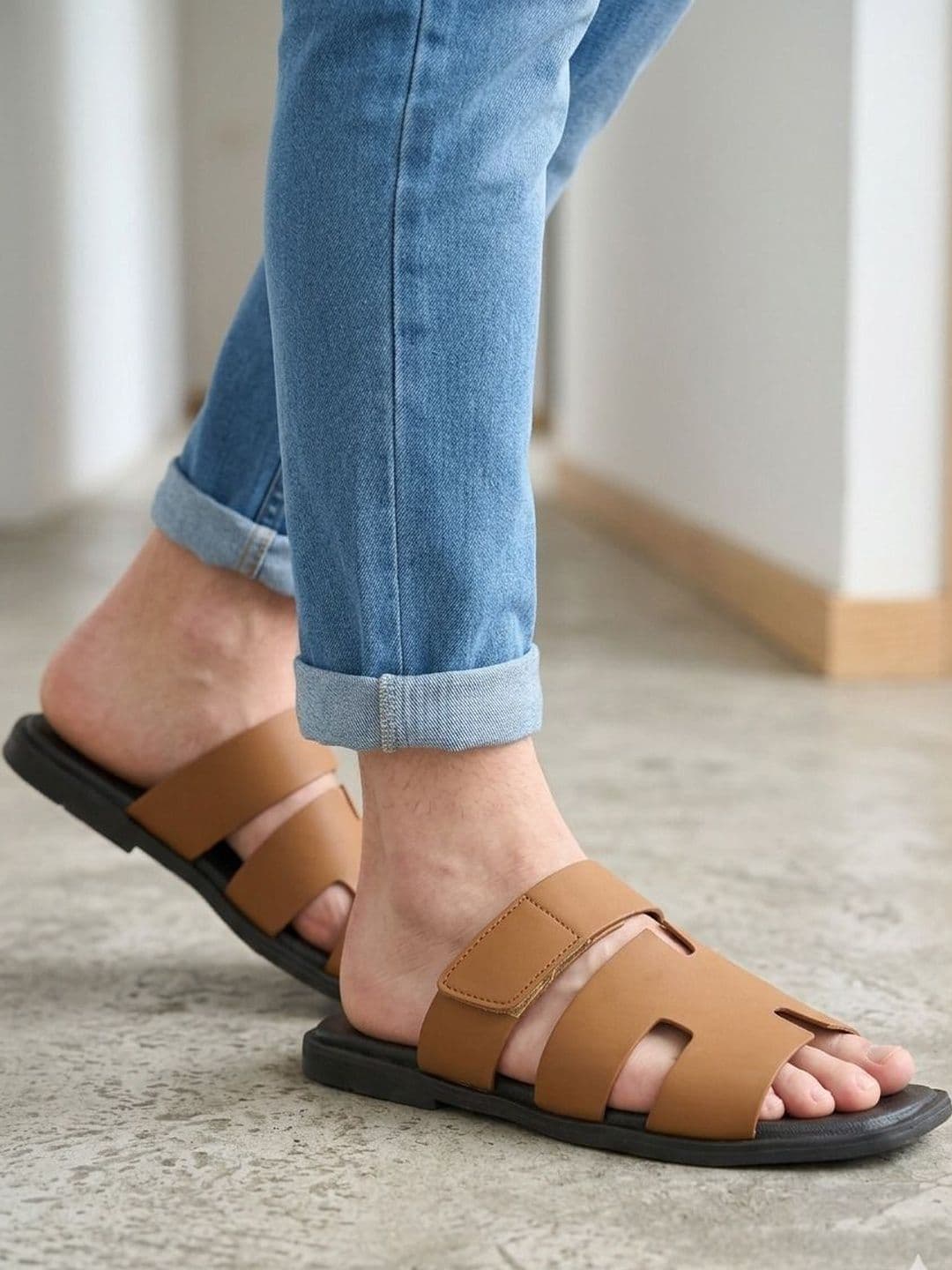 Killer Men PU Comfort Sandals - view 1