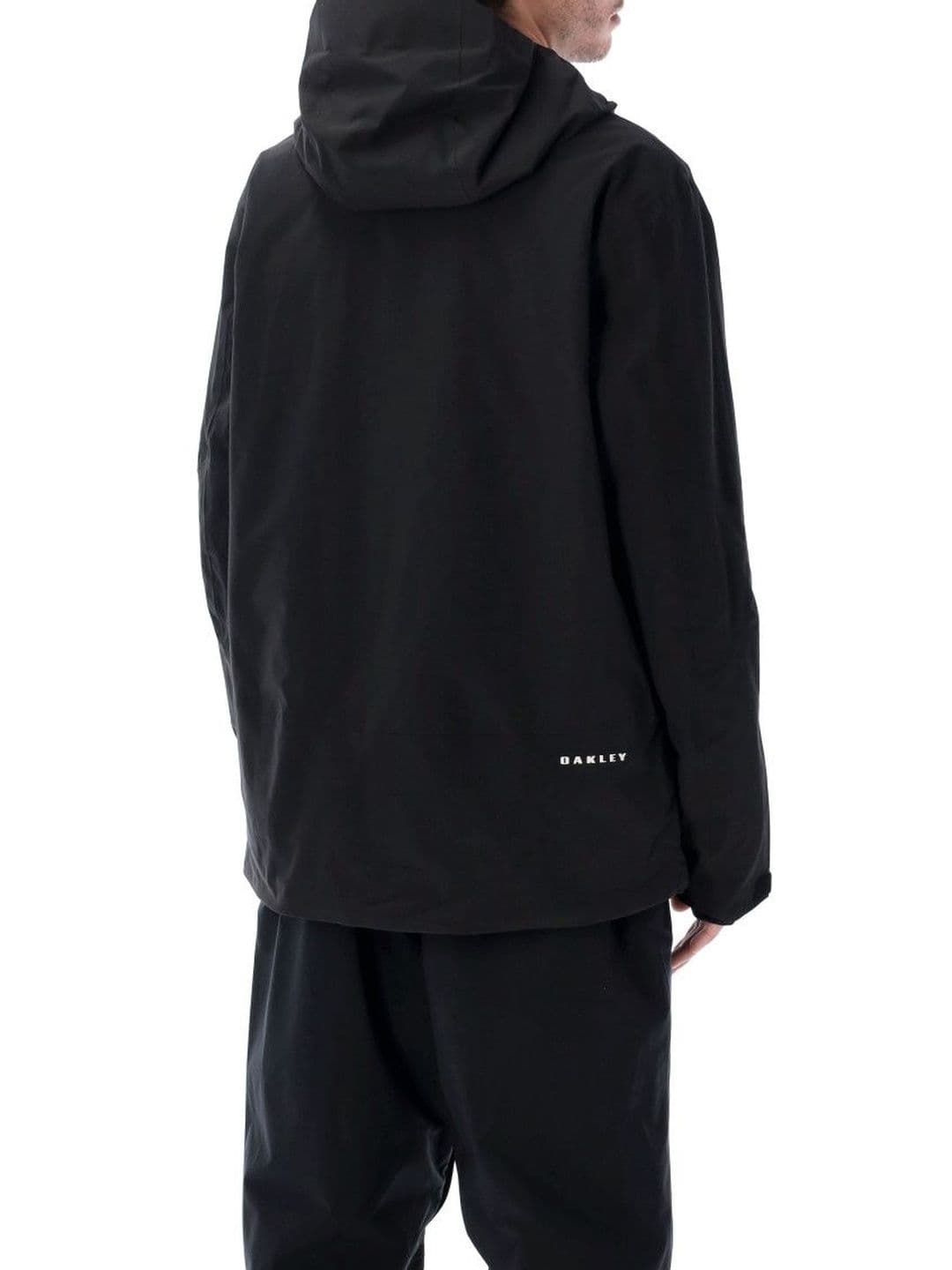 OAKLEY Black Insulated Hooded Jacket thumbnail 3
