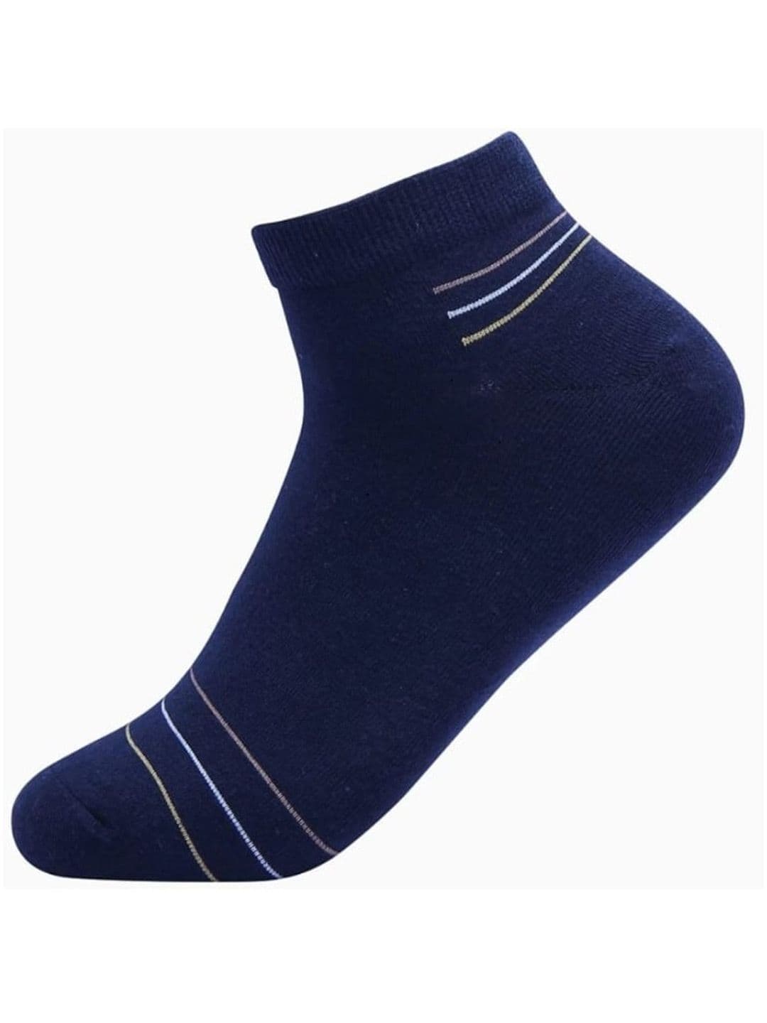 akeet trend Unisex Cotton Assorted Striped Ankle Length Socks thumbnail 3