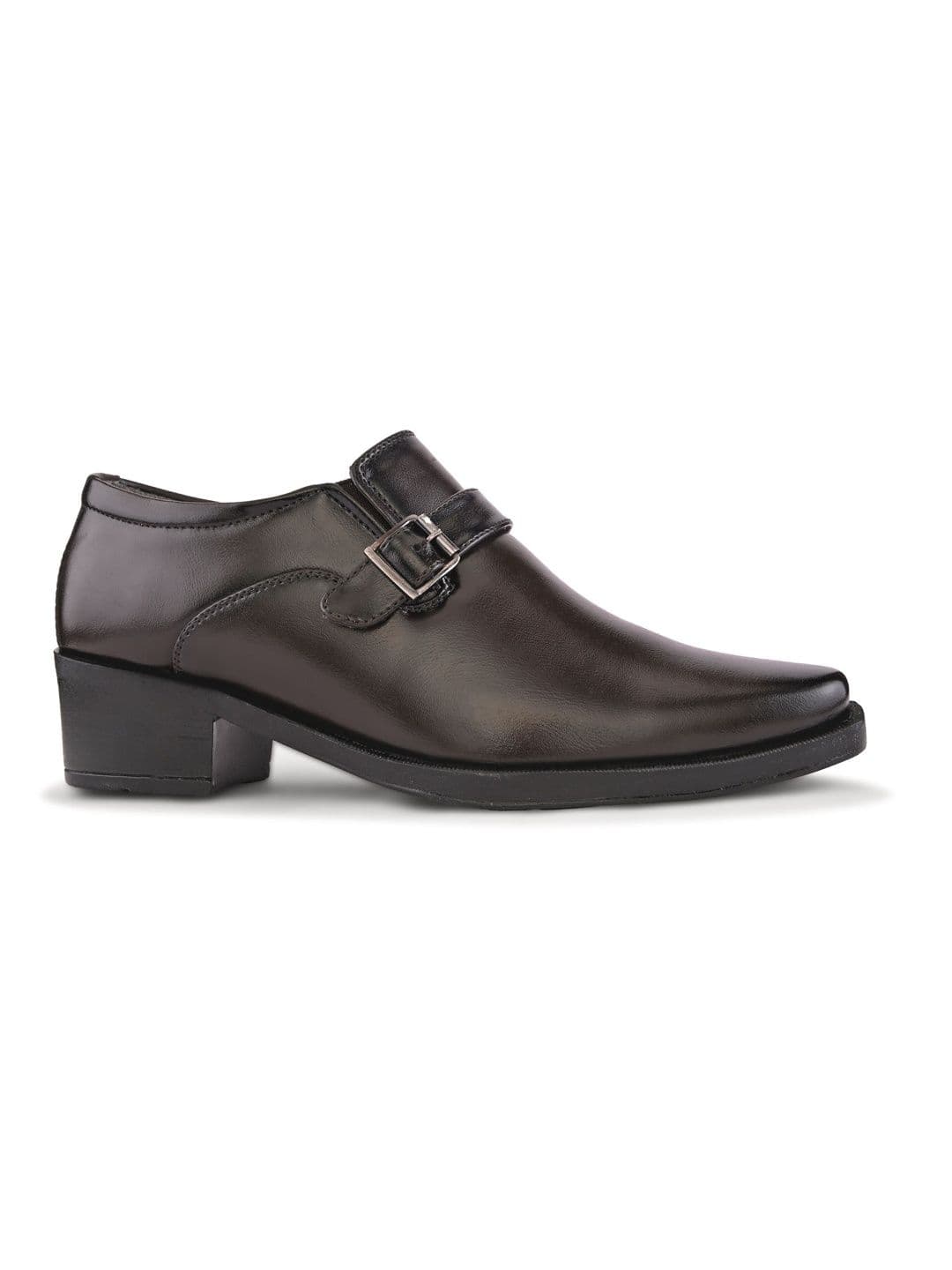 INVICTUS Men Square Toe Slip-On Monk Shoes Formal Shoes thumbnail 7