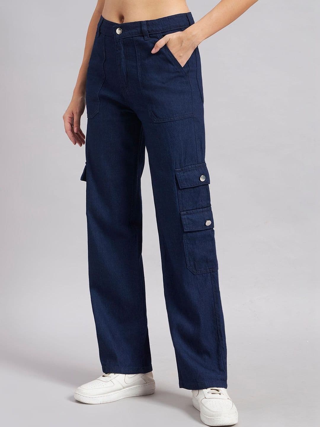 Mast & Harbour Women Comfort Relaxed Fit High-Rise Jeans thumbnail 5