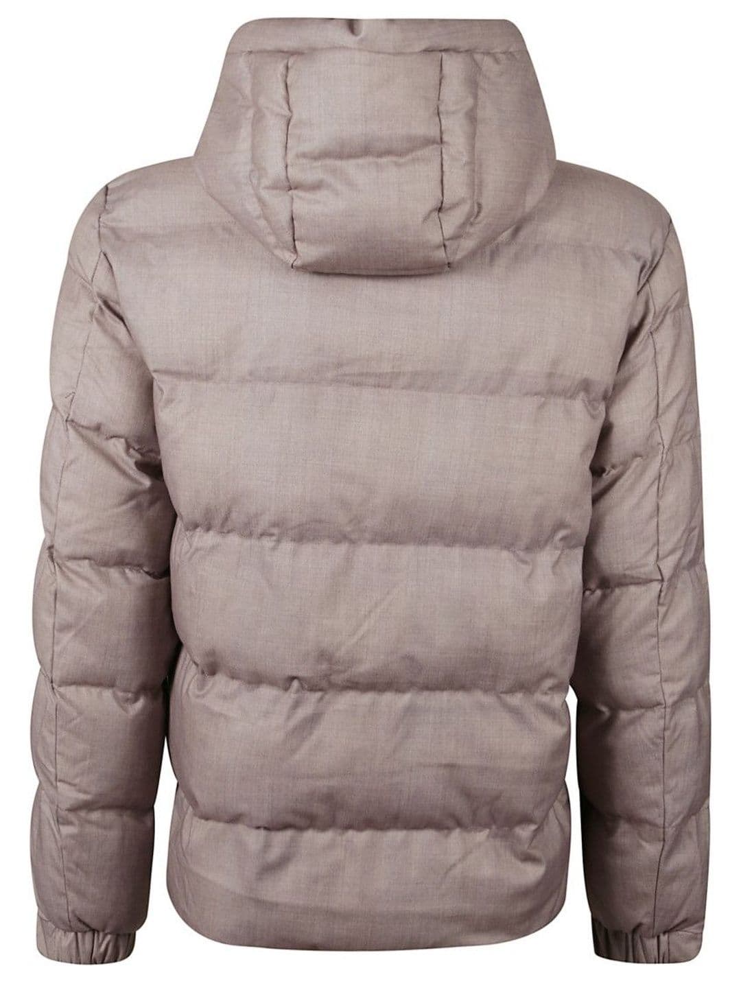 Mc2 Saint Barth Beige Quilted Jacket thumbnail 5