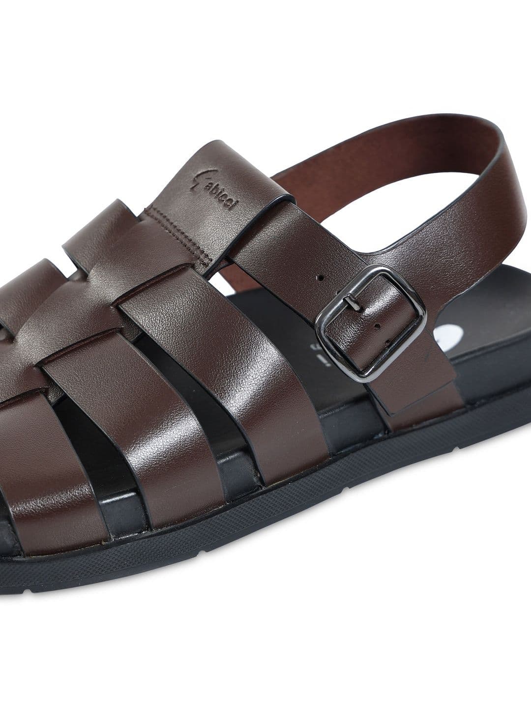 GABICCI Men Leather Gladiators Sandals thumbnail 2