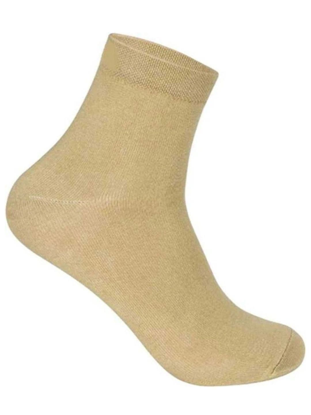 akeet trend Unisex Pack Of 6 Cotton Solid Ankle-Length Socks thumbnail 2