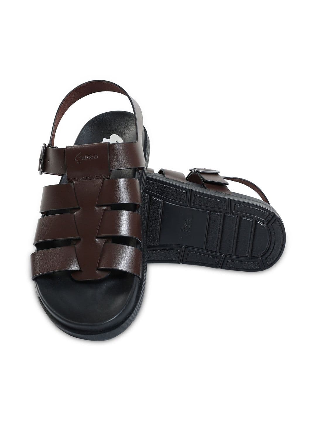 GABICCI Men Leather Gladiators Sandals thumbnail 5
