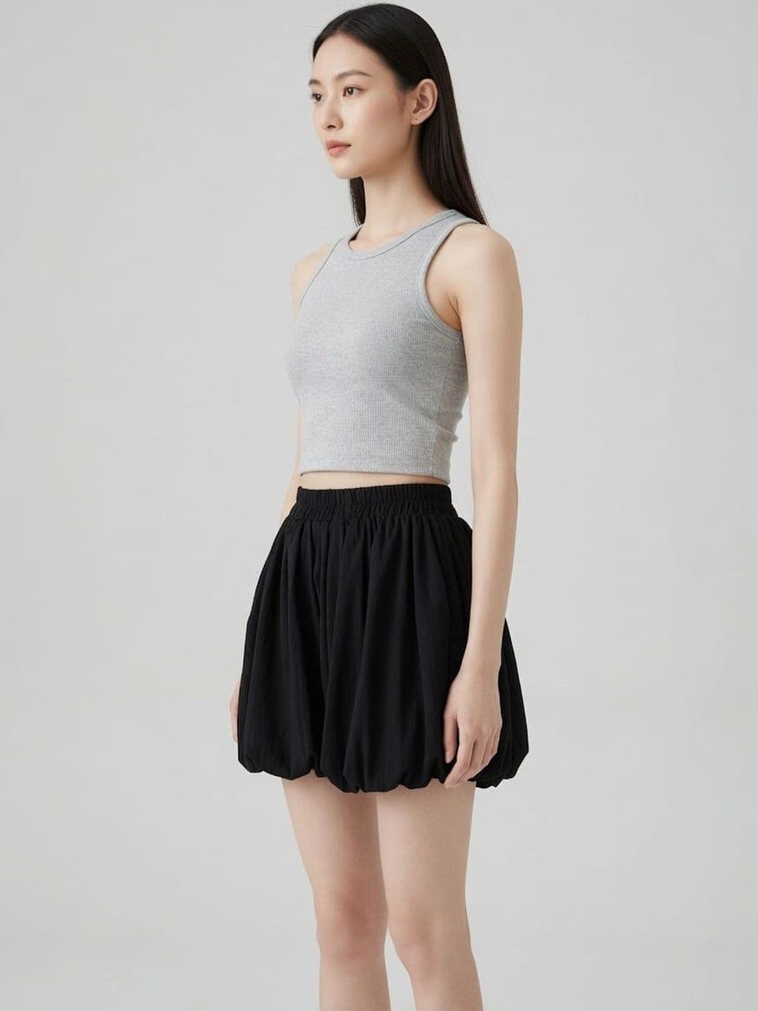 Suo Women Mini Balloon Skirt thumbnail 2