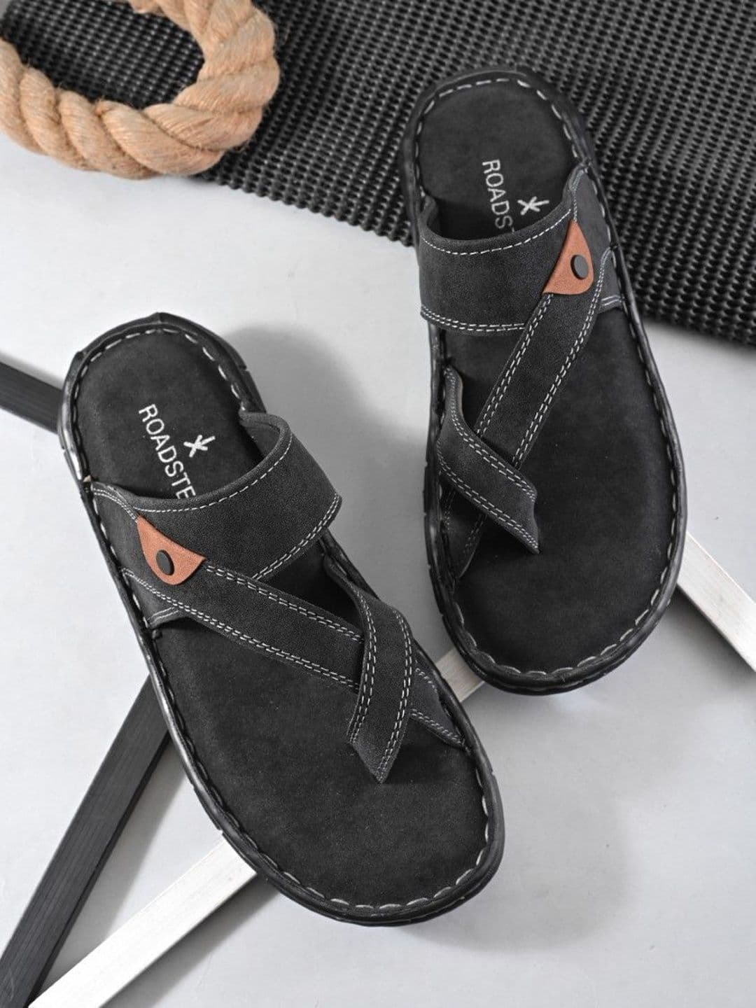 The Roadster Lifestyle Co Men Slip-On Comfort Sandals - view 1
