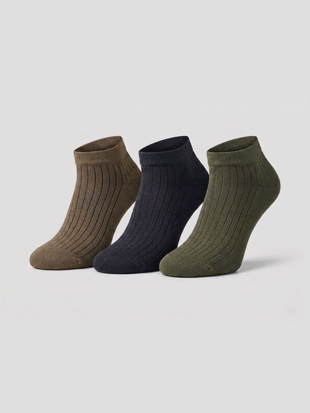 Moda Rapido Men Pack of 3 Cotton Assorted Patterned Ankle Length Socks - view 1