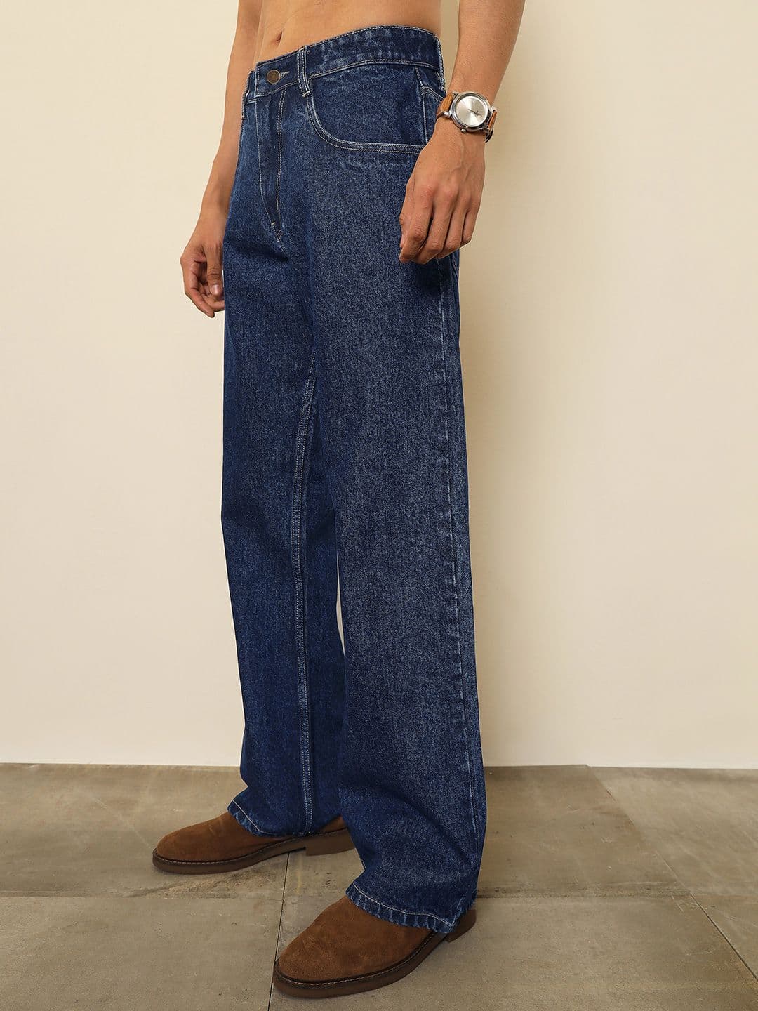 MASCLN SASSAFRAS Men Regular Fit Mid-Rise Jeans thumbnail 7
