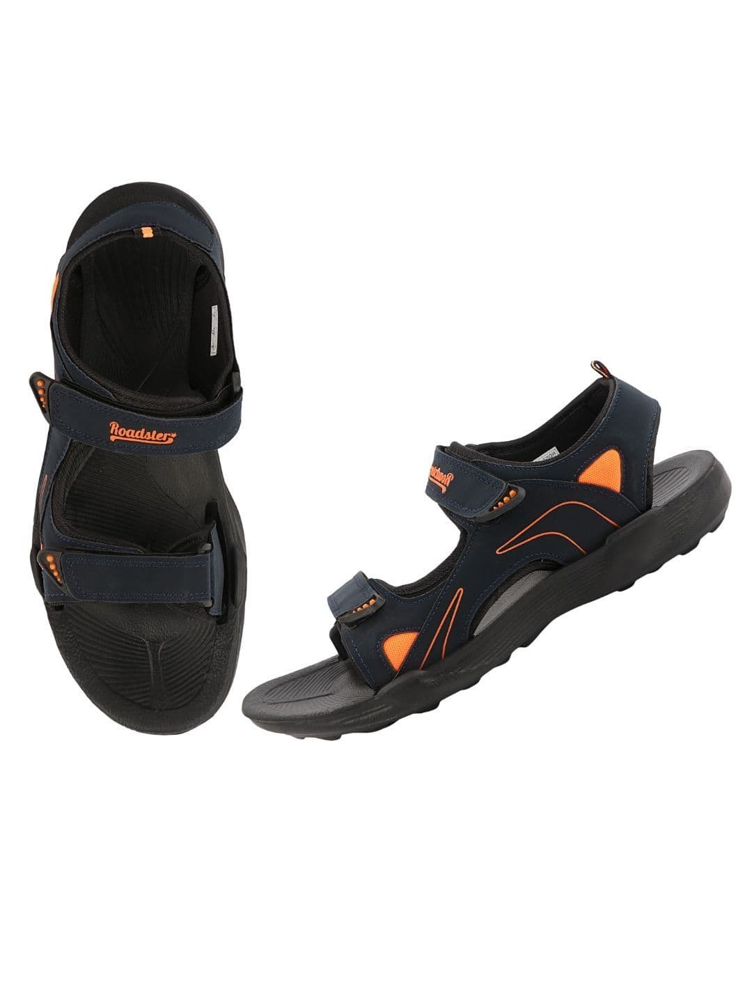The Roadster Lifestyle Co Men Velcro Sports Sandals thumbnail 6