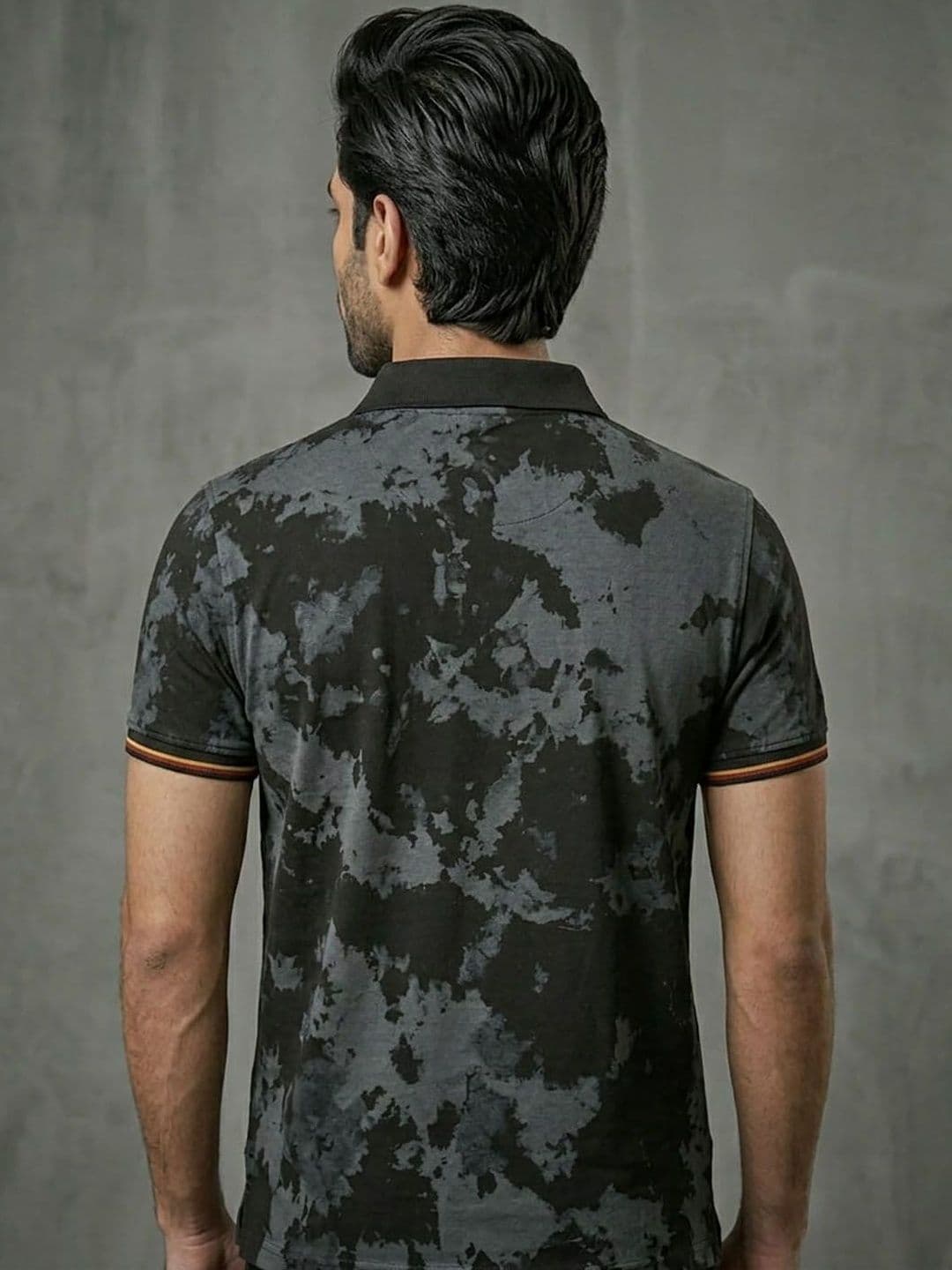 SZN Men Printed Polo Collar T-shirt thumbnail 5