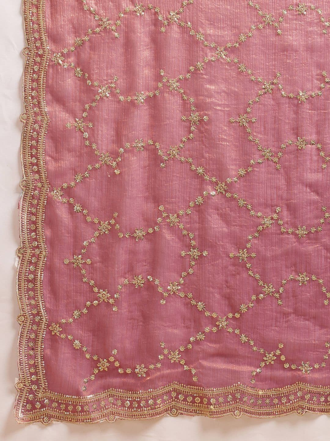 all about you Embellished Organza Heavy Work Saree With Blouse Piece thumbnail 5