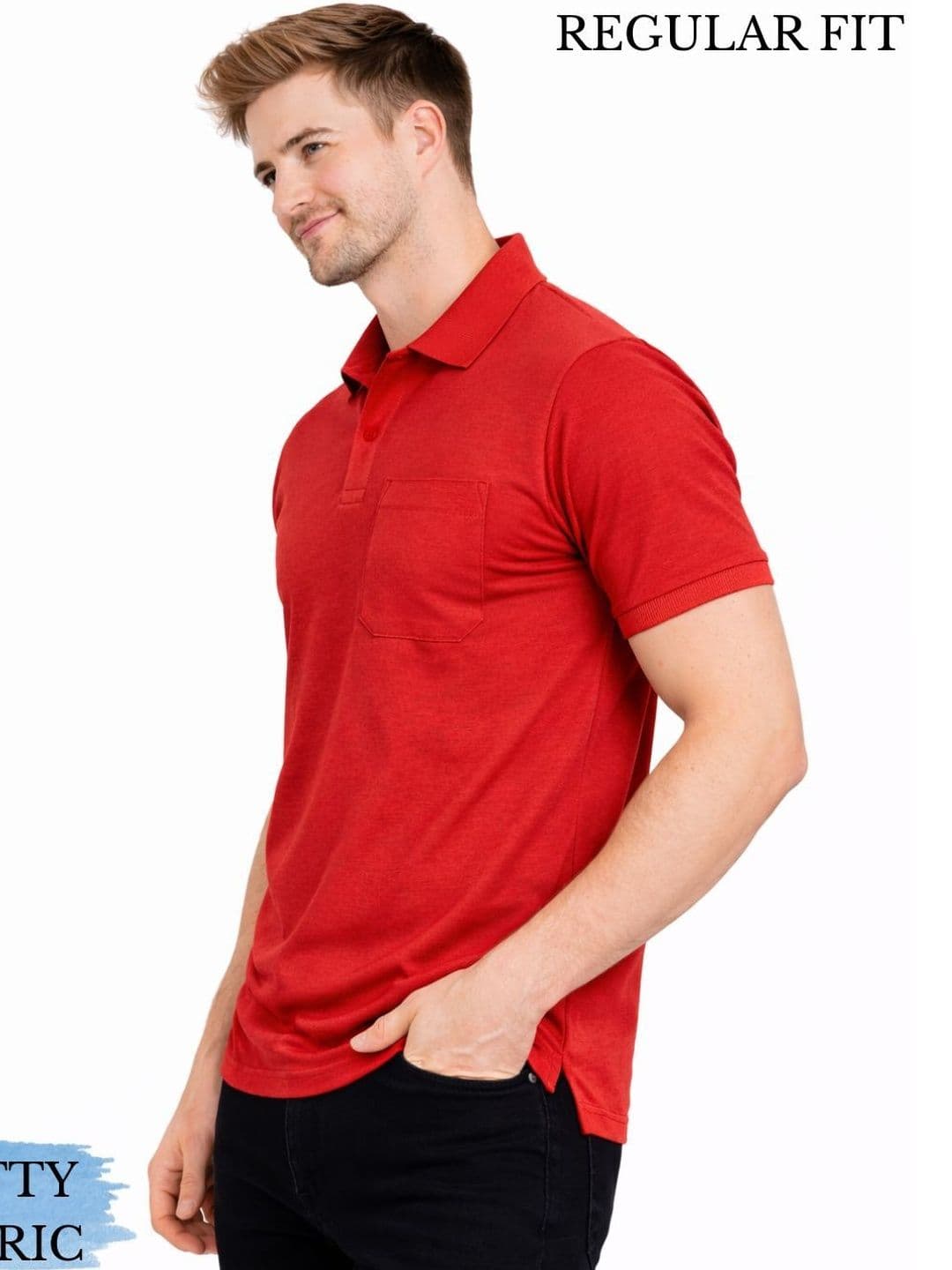 SMAN Men 2 Polo Collar Pockets T-shirt thumbnail 6
