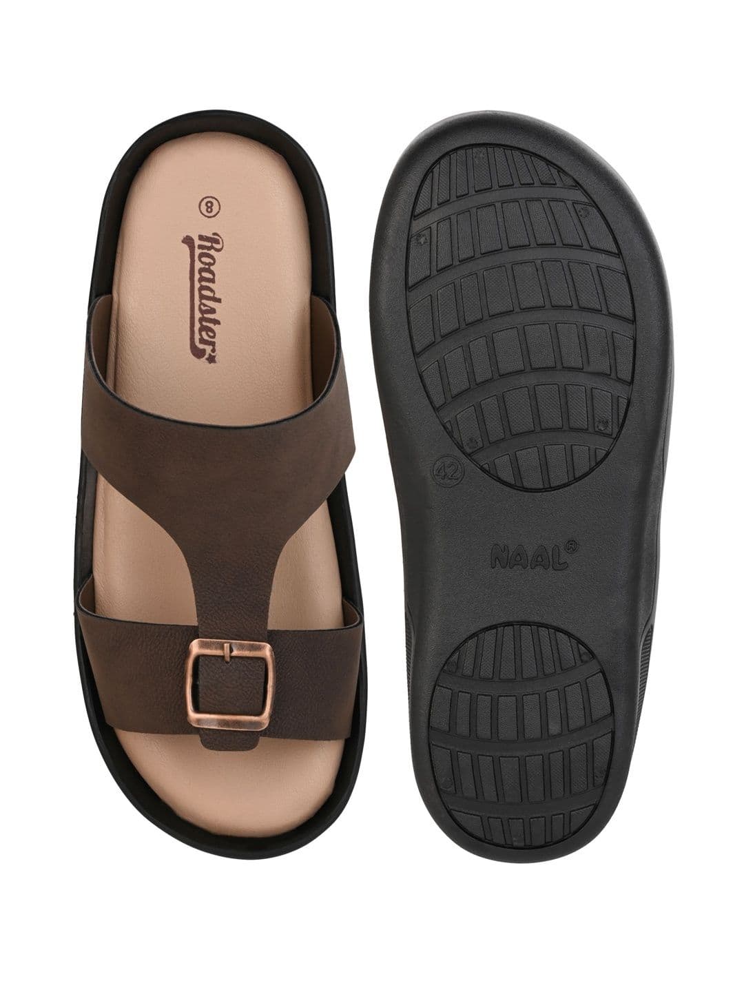 The Roadster Lifestyle Co Men Lightweight Slip-On Comfort Sandals thumbnail 2