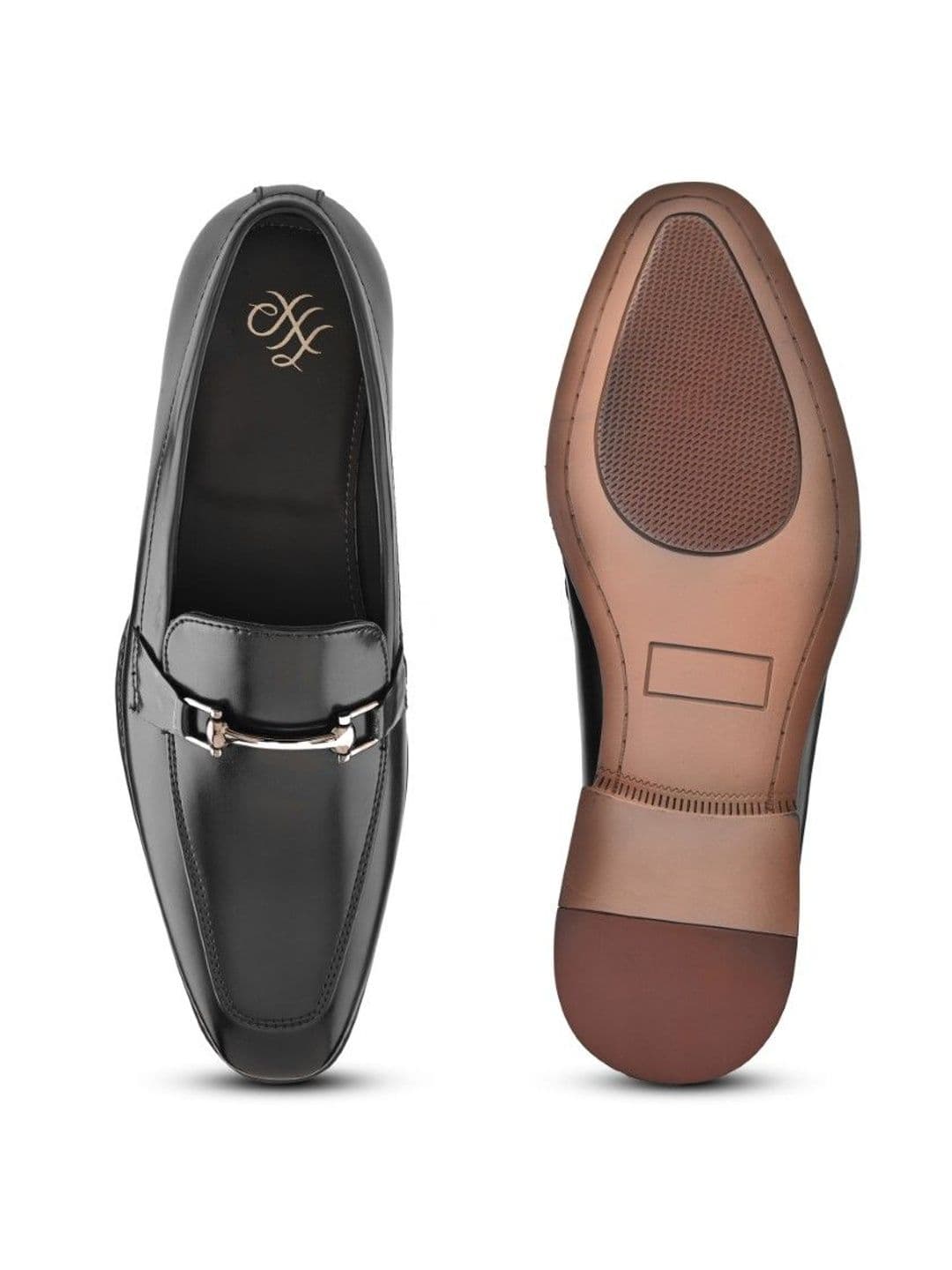 House of Pataudi Men Synthetic Leather Formal Loafers thumbnail 6
