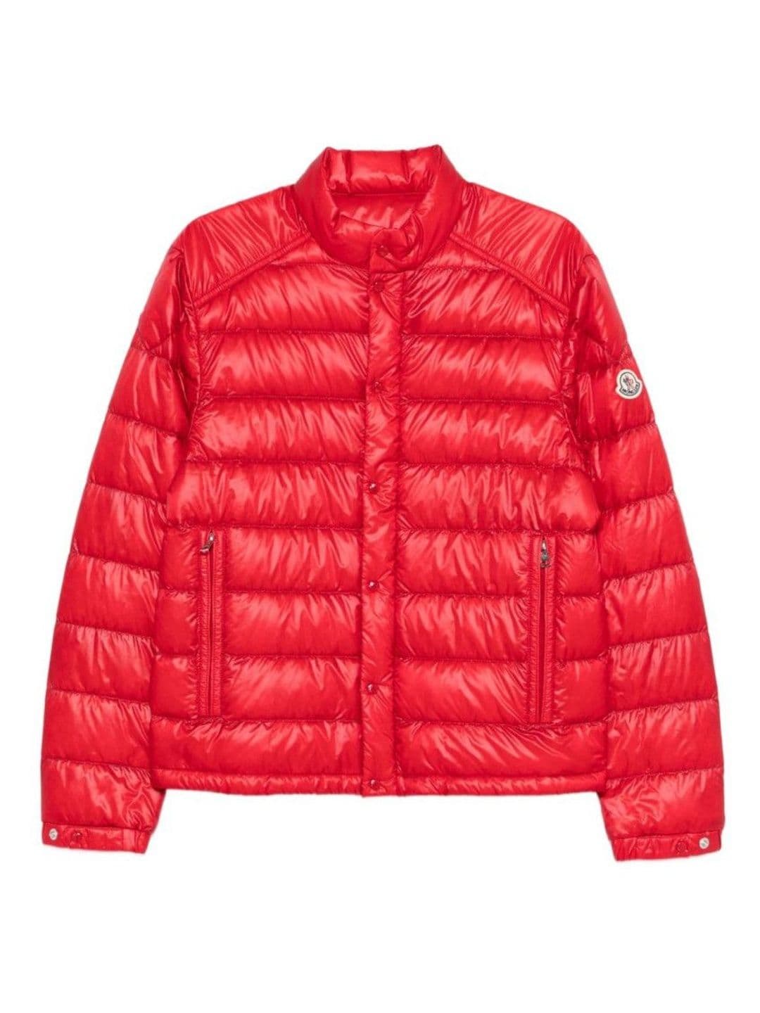 Moncler Red Quilted Jacket - view 1