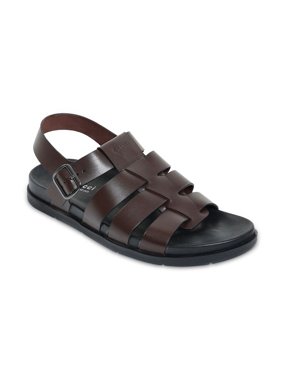GABICCI Men Leather Gladiators Sandals thumbnail 4