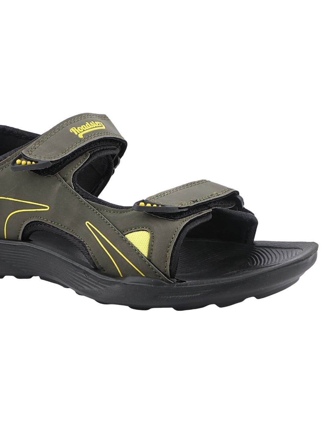 The Roadster Lifestyle Co Men Velcro Sports Sandals thumbnail 3