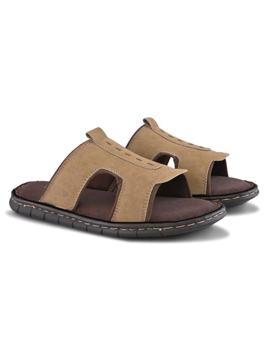 The Roadster Lifestyle Co Men Open Toe Slip-On Comfort Sandals thumbnail 5