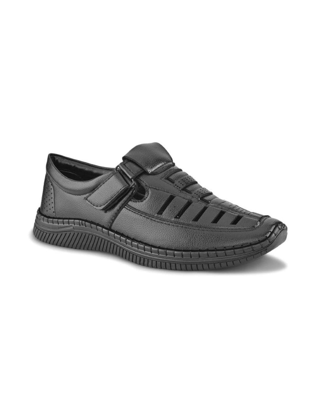 The Roadster Lifestyle Co Men Velcro Fisherman Sandals thumbnail 4