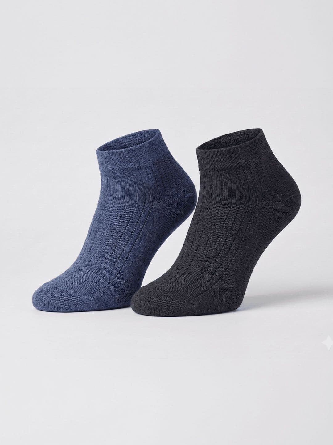 Moda Rapido Men Pack of 2 Cotton Assorted Patterned Above Ankle Socks - view 1