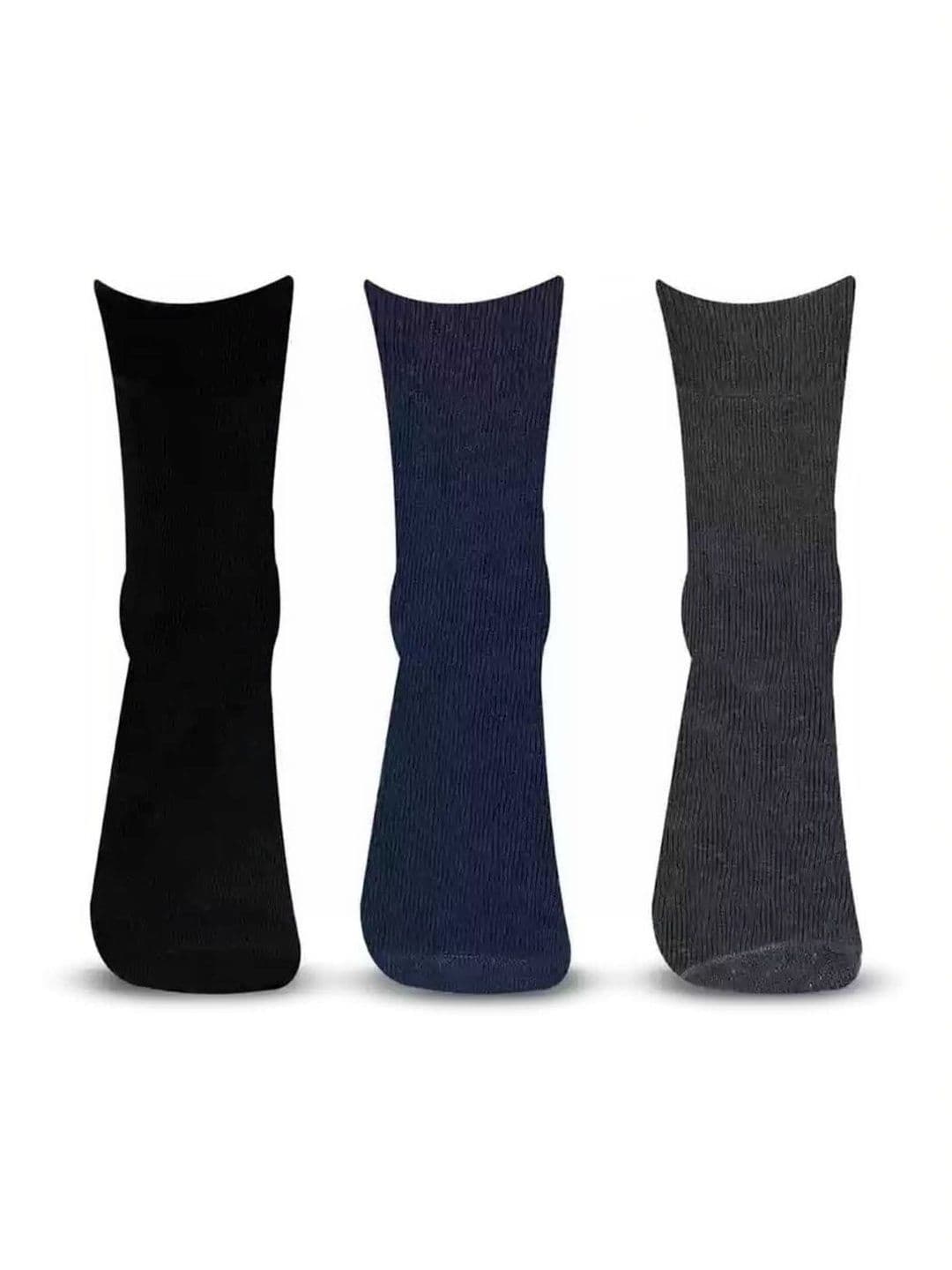 akeet trend Unisex Pack of 3 Cotton Calf Length Socks - view 1