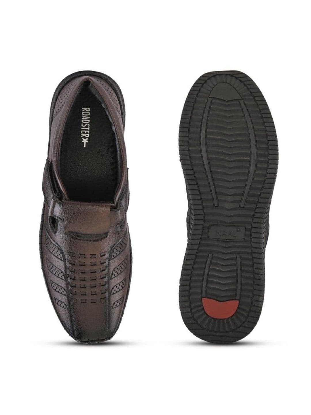 The Roadster Lifestyle Co Men Velcro Fisherman Sandals thumbnail 5