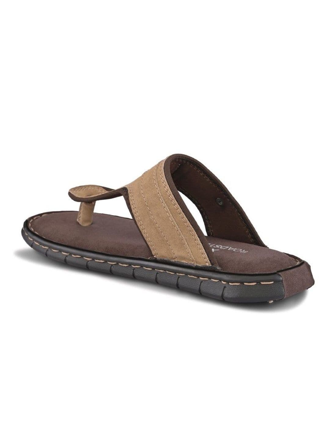 The Roadster Lifestyle Co Men T-Strap Slip-On Comfort Sandals thumbnail 3