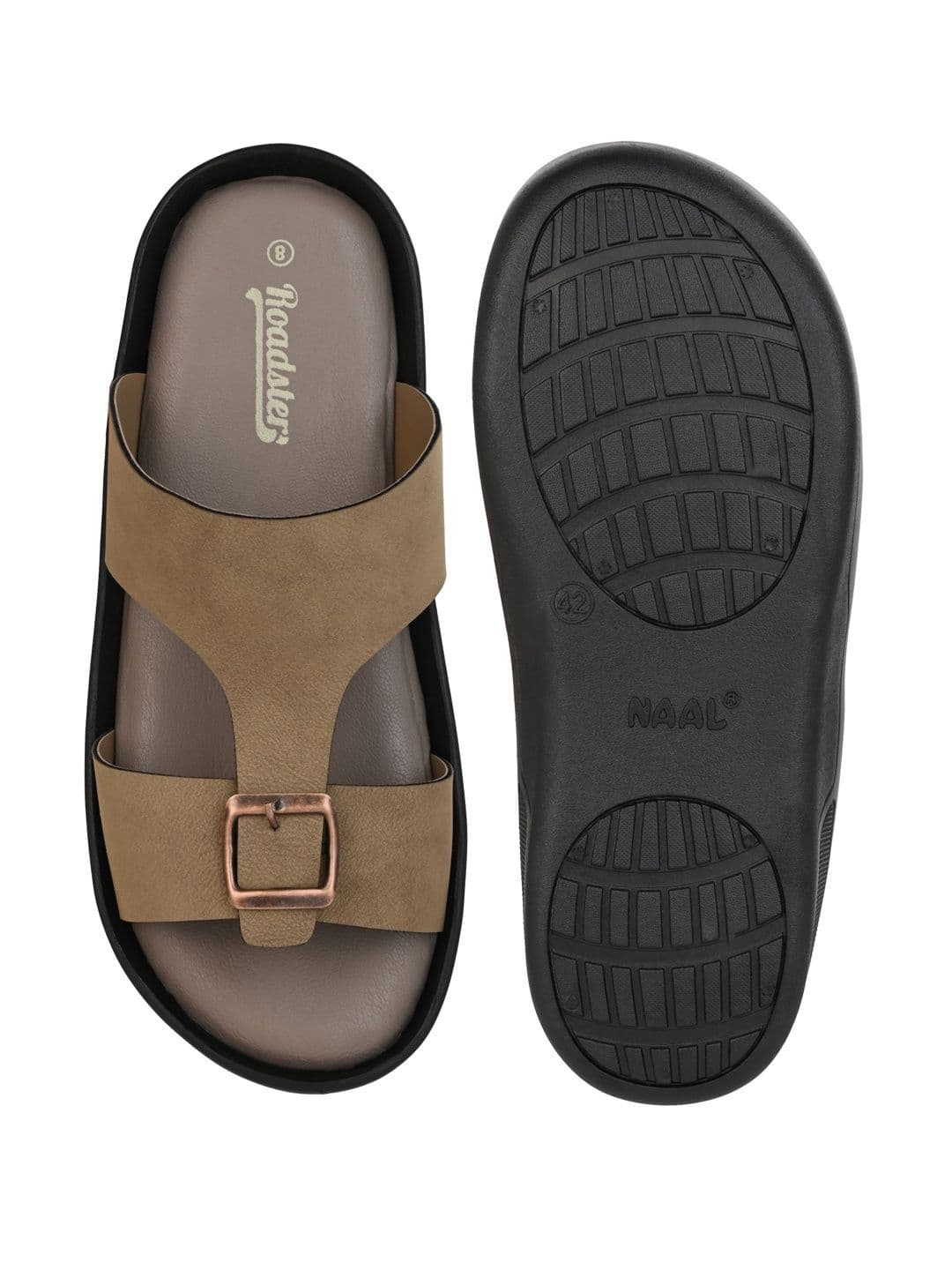 The Roadster Lifestyle Co Men Lightweight Slip-On Comfort Sandals thumbnail 7