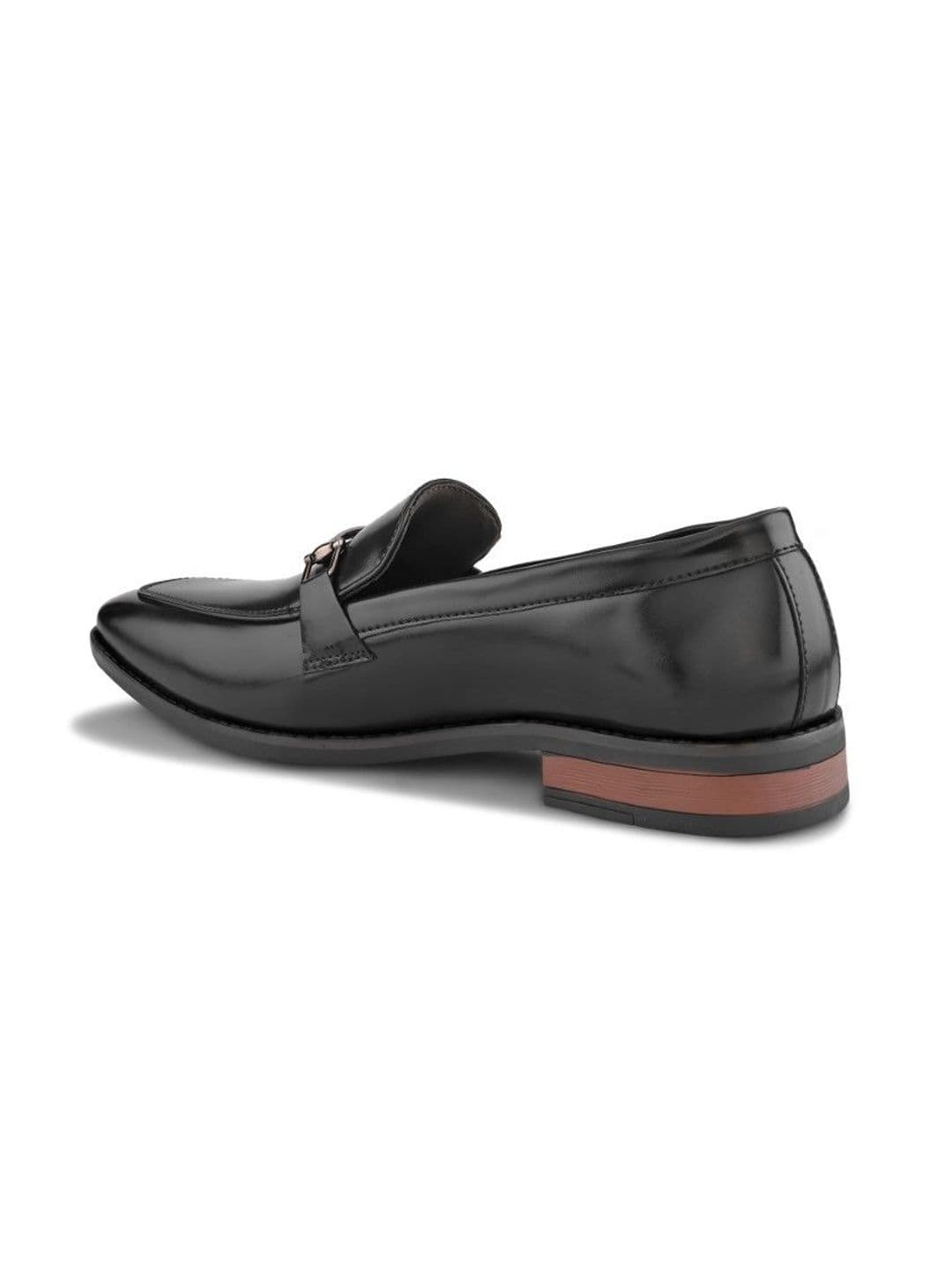 House of Pataudi Men Synthetic Leather Formal Loafers thumbnail 4