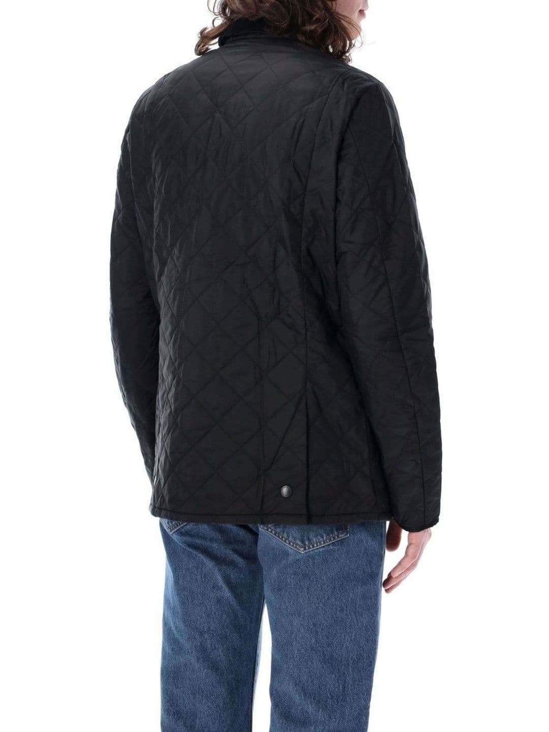 Barbour Black Heritage Liddesdale Quilted Jacket thumbnail 3