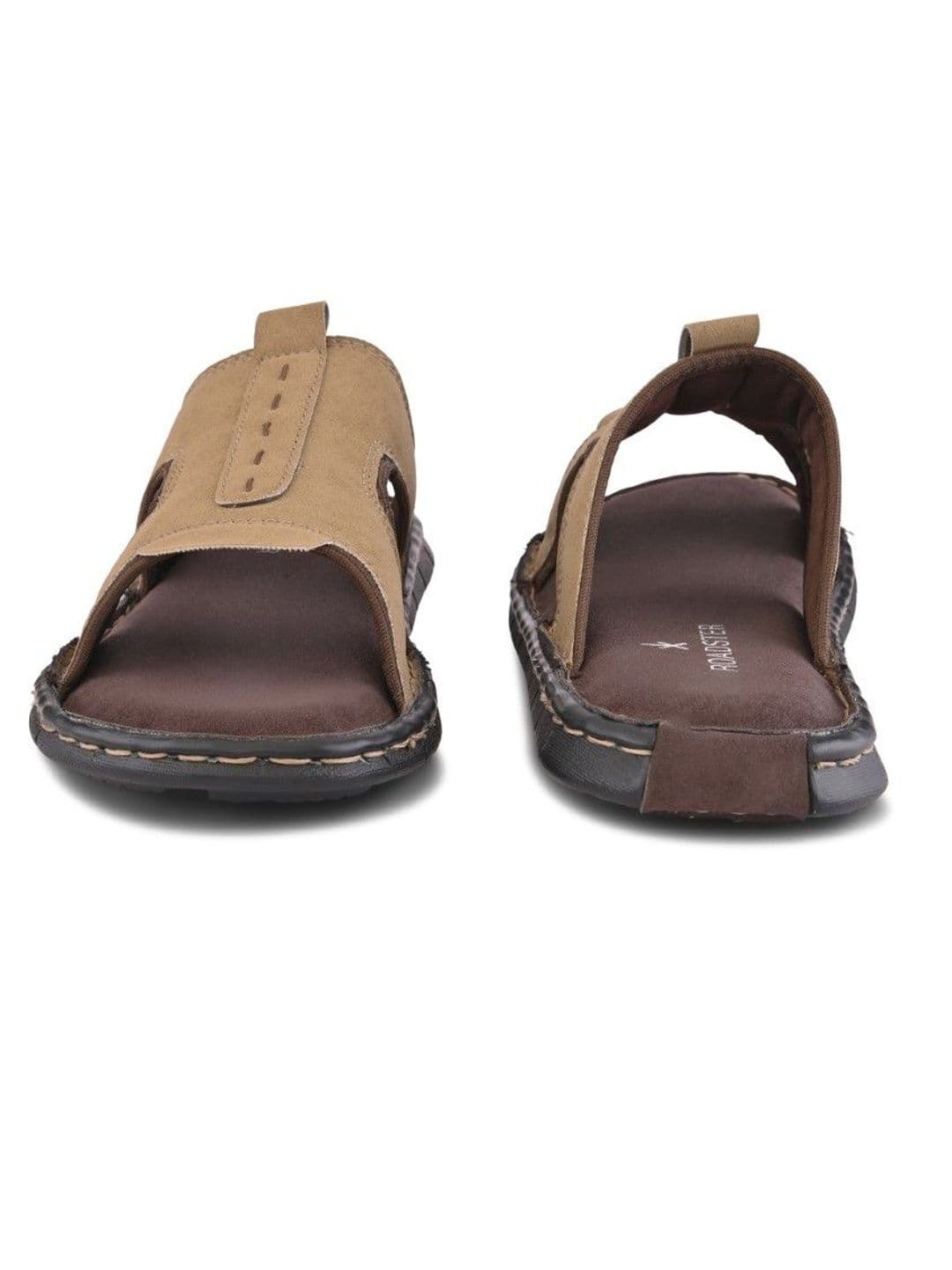 The Roadster Lifestyle Co Men Open Toe Slip-On Comfort Sandals thumbnail 6