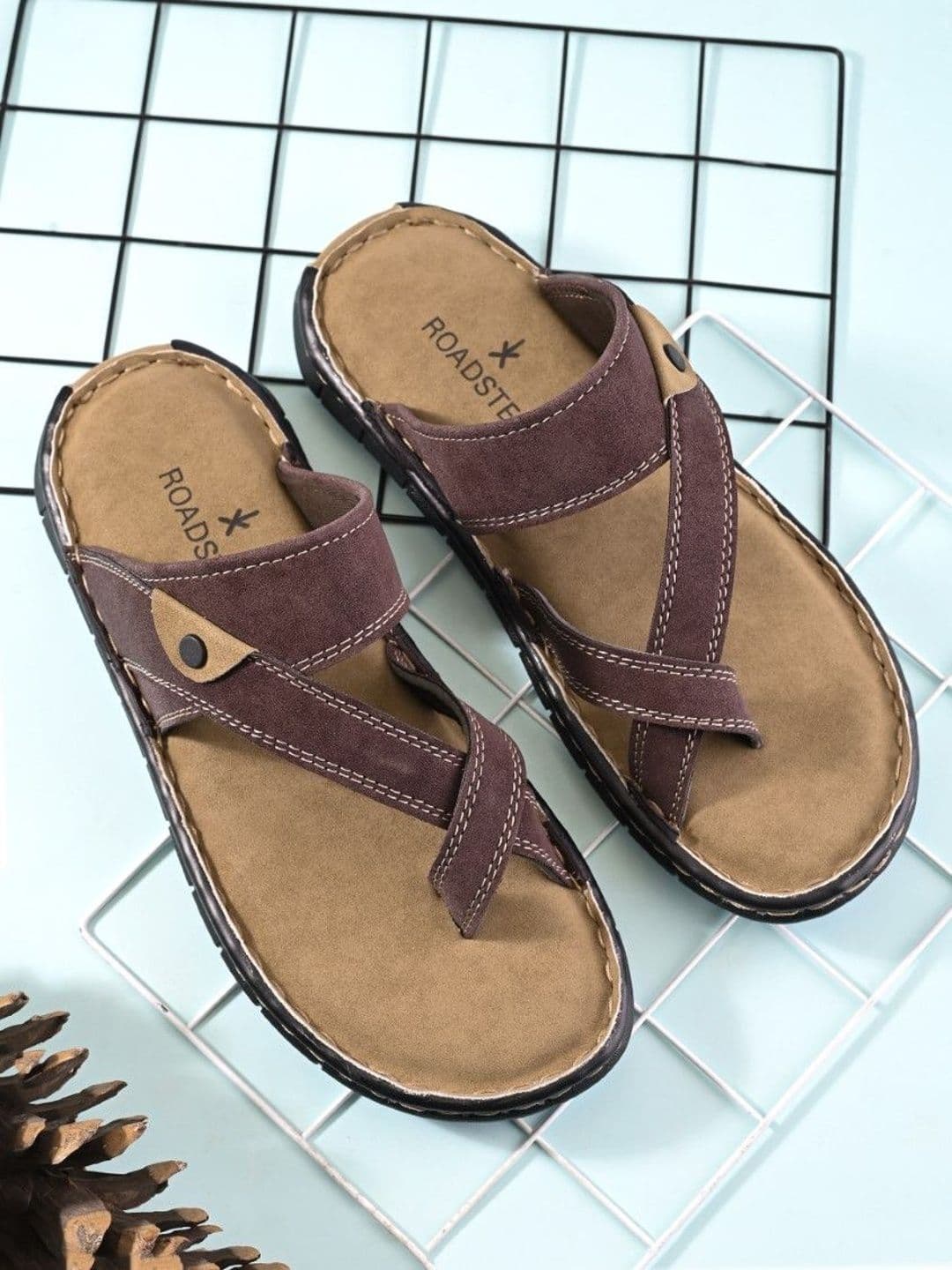 The Roadster Lifestyle Co Men Slip-On Comfort Sandals - view 1