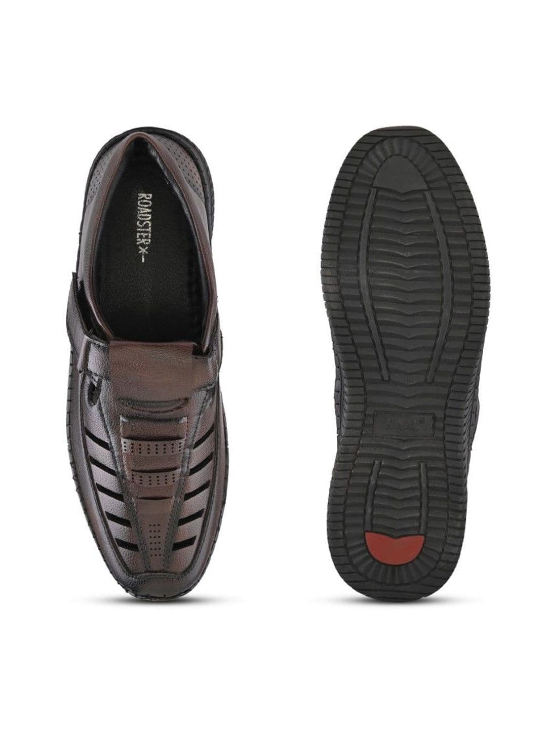 The Roadster Lifestyle Co Men Velcro Shoe-Style Sandals thumbnail 7